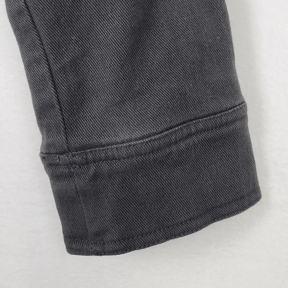 Vintage‎ Limited Too Girls 12 Gray Denim Bolero Shrug Angel Wings Y2K McBling